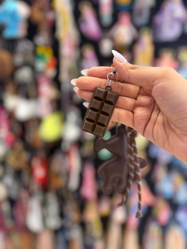 چارم بگ،آویز کیف مدل عروسک مستربین