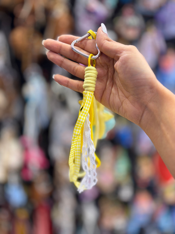 چارم بگ،آویز کیف مدل لباس و ستاره